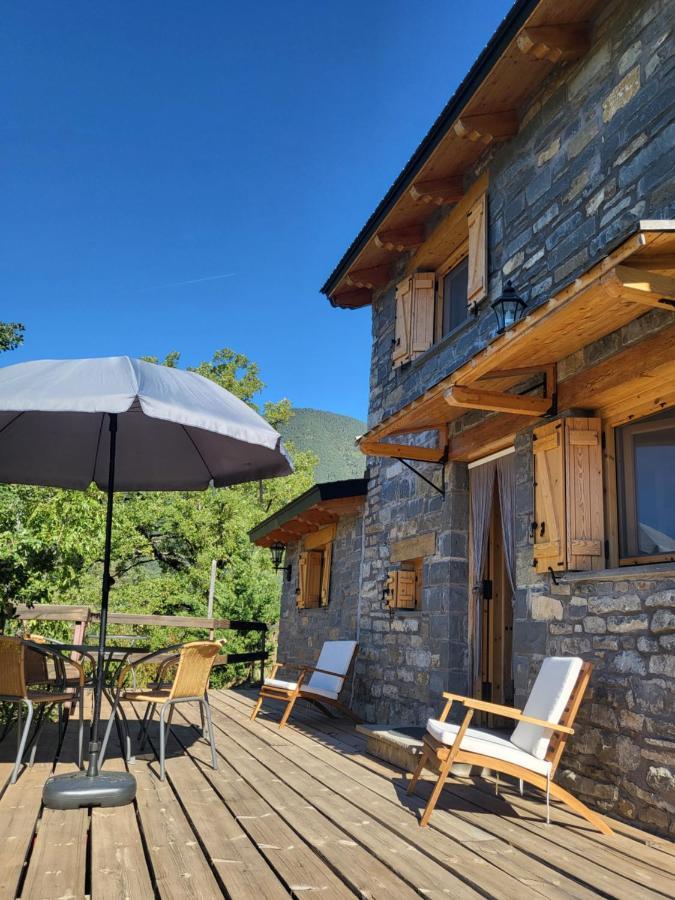 Casa Rural Pirineo Aragones Pensionat Biescas  Exteriör bild